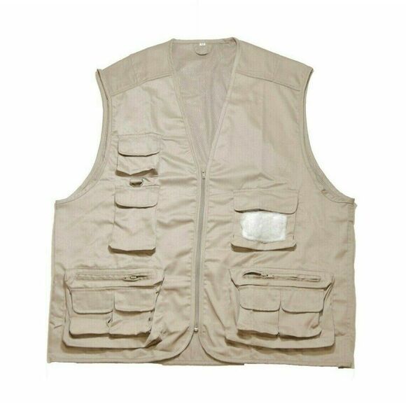 Cortland Fly Fishing Vest XL-XXL Multiple Compartments D-Ring Rod Holder NEW - Picture 2 of 3